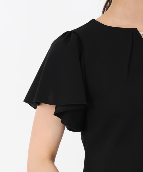 MISCH MASCH(ミッシュマッシュ)の「2025新作 パールフレア袖カットブラウス(シャツ/ブラウス・レディース・ピンク/ホワイト/ブラック/グレー・フリ-)」の19枚目の写真