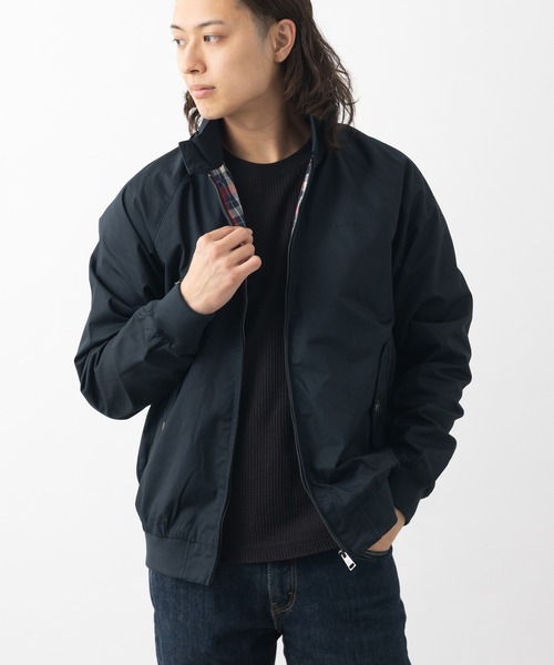 BenSherman MB4222 MADNESS HARRINGTON JACKET BLACK - Siesta