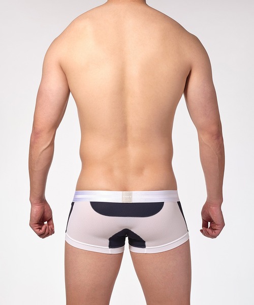 TOOT（トゥート）の「BOXER/Bi-Color Mesh NANO（ボクサーパンツ・メンズ・ブラック/ネイビー/ホワイト・SMALL/MEDIUM/LARGE/X-LARGE）」の5枚目の写真