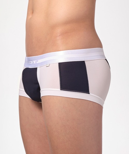 TOOT（トゥート）の「BOXER/Bi-Color Mesh NANO（ボクサーパンツ・メンズ・ブラック/ネイビー/ホワイト・SMALL/MEDIUM/LARGE/X-LARGE）」の6枚目の写真