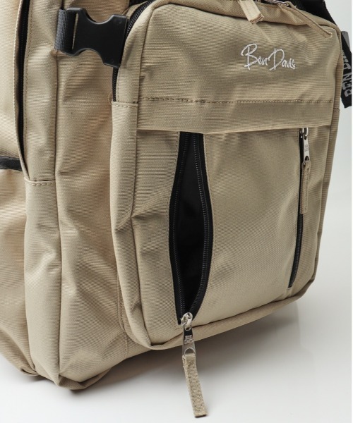 BEN DAVIS(ベンデイビス)の「BEN DAVIS ベンデイビス LARGE DAYPACK(バックパック/リュック・レディース・ライトベージュ/ブラック×パープル/ブラック×ホワイト/ブラック×レッド・FREE)」の13枚目の写真