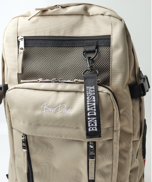 BEN DAVIS(ベンデイビス)の「BEN DAVIS ベンデイビス LARGE DAYPACK(バックパック/リュック・レディース・ライトベージュ/ブラック×パープル/ブラック×ホワイト/ブラック×レッド・FREE)」の21枚目の写真