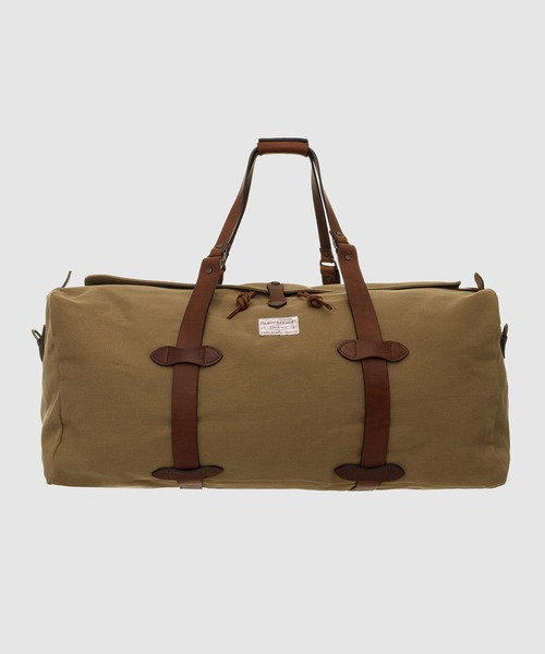 FILSON」 W-NAME COTTON DUCK DUFFLE BAG（ドラムバッグ