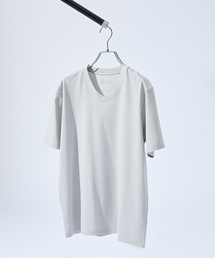 ABAHOUSE（アバハウス）の「【接触冷感/WEB限定】フリーザー VネックTシャツ /アイスピケ ストレッチ（Tシャツ/カットソー）」