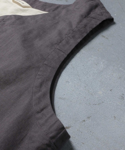 【soulberry】ちょい足すベスト　チャコール ちょい足すベスト（ベスト）｜soulberry（ソウルベリー）の