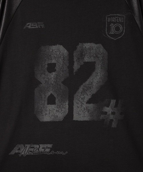 3.3 Field Trip （3.3フィールドトリップ）の「3.3 Field Trip／ナンバーユニフォームＴ（Tシャツ/カットソー・メンズ・ライトグレー/ブラック・MEDIUM/LARGE）」の10枚目の写真