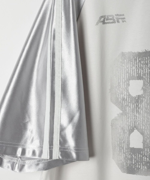 3.3 Field Trip （3.3フィールドトリップ）の「3.3 Field Trip／ナンバーユニフォームＴ（Tシャツ/カットソー・メンズ・ライトグレー/ブラック・MEDIUM/LARGE）」の9枚目の写真