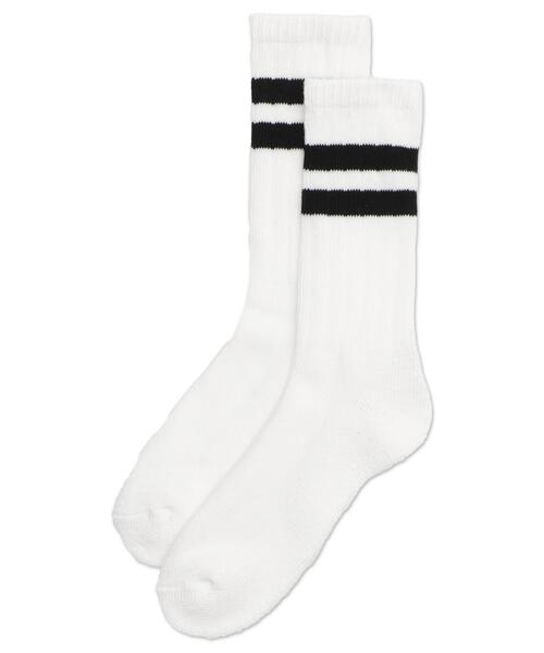 WEGO（ウィゴー）の「WEGO/ローゲージラインソックス（ソックス/靴下・メンズ・ブラウン/レッド/ブラック/ホワイト/グリーン・25-27CM）」の11枚目の写真