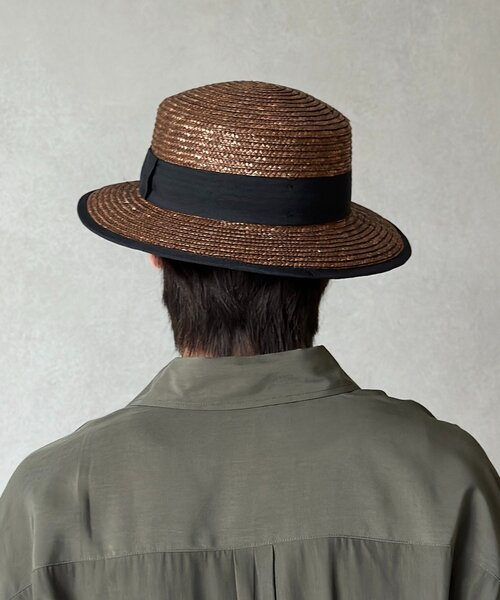 CPCM(シーピーシーエム)の「タレ付きブレードカンカン帽(ハット・レディース・ベージュ/ブラウン・FREE)」の15枚目の写真