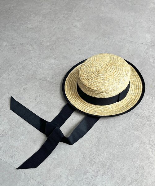 CPCM(シーピーシーエム)の「タレ付きブレードカンカン帽(ハット・レディース・ベージュ/ブラウン・FREE)」の22枚目の写真