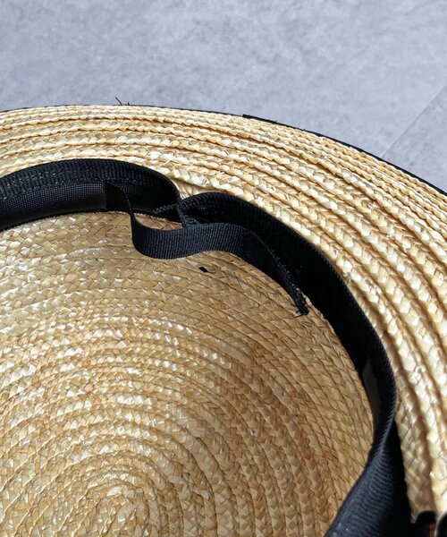 CPCM(シーピーシーエム)の「タレ付きブレードカンカン帽(ハット・レディース・ベージュ/ブラウン・FREE)」の19枚目の写真