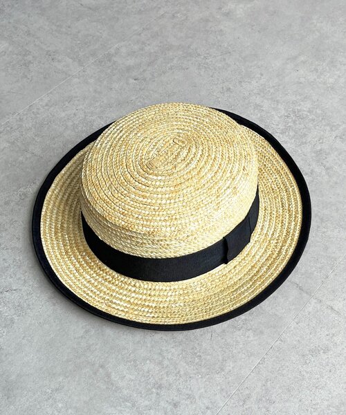 CPCM(シーピーシーエム)の「タレ付きブレードカンカン帽(ハット・レディース・ベージュ/ブラウン・FREE)」の18枚目の写真