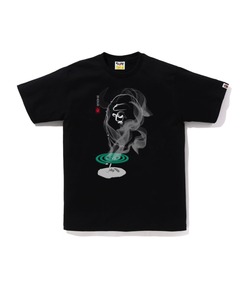CARFIELD Tシャツ ブラック A BATHING APE 120cm Tシャツ GRAFFITI BAPE RELAXED FIT