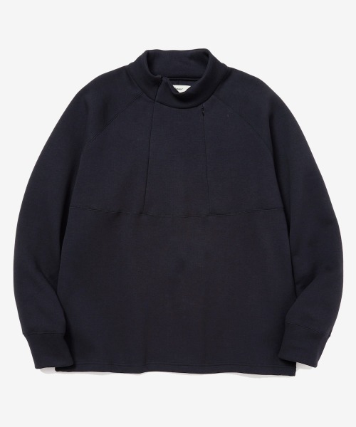 rehacer : Floral Zip Mockneck CS / フローラル ジップ モックネック カットソー メンズ レディース rehacer : Floral Zip Mockneck CS / フローラル ジップ モック