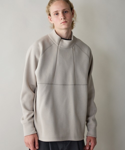 EFFLORESCENCE モックネック EFFLORESCENCE】50%OFF MOCKNECK LAYERED LOGO - EFFLORESCENCE