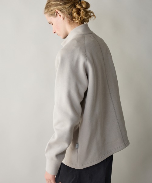 rehacer : Floral Zip Mockneck CS / フローラル ジップ モックネック カットソー メンズ レディース rehacer : Floral Zip Mockneck CS / フローラル ジップ モック