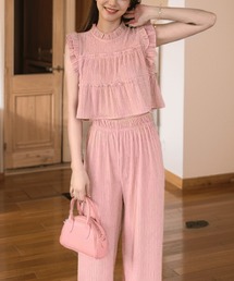 柄ピンクセットアップ2202 セットアップ（ピンク/桃色系）ファッション通販 - ZOZOTOWN