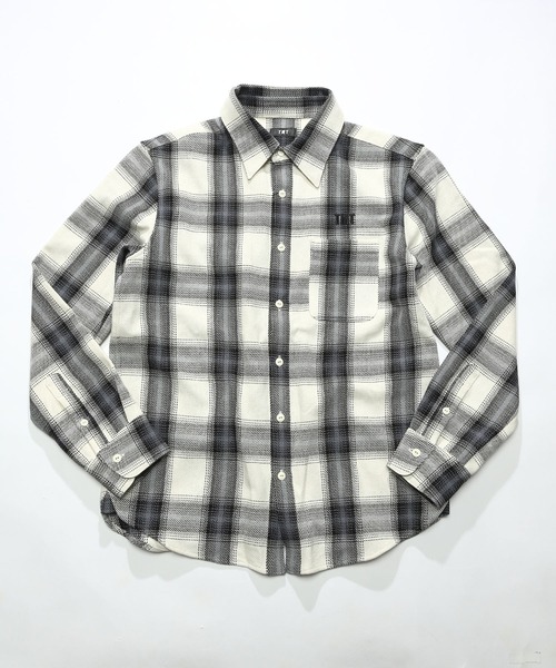 TMT(ティーエムティー)の「STREET CHECK SHIRTS(シャツ/ブラウス・メンズ・ブラック/ベージュ/ホワイト・MEDIUM/X-LARGE/LARGE)」の2枚目の写真