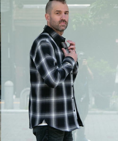 TMT(ティーエムティー)の「STREET CHECK SHIRTS(シャツ/ブラウス・メンズ・ブラック/ベージュ/ホワイト・MEDIUM/X-LARGE/LARGE)」の8枚目の写真