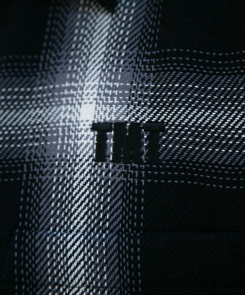 TMT(ティーエムティー)の「STREET CHECK SHIRTS(シャツ/ブラウス・メンズ・ブラック/ベージュ/ホワイト・MEDIUM/X-LARGE/LARGE)」の10枚目の写真