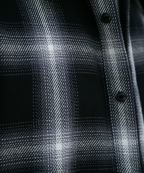 TMT(ティーエムティー)の「STREET CHECK SHIRTS(シャツ/ブラウス・メンズ・ブラック/ベージュ/ホワイト・MEDIUM/X-LARGE/LARGE)」の11枚目の写真