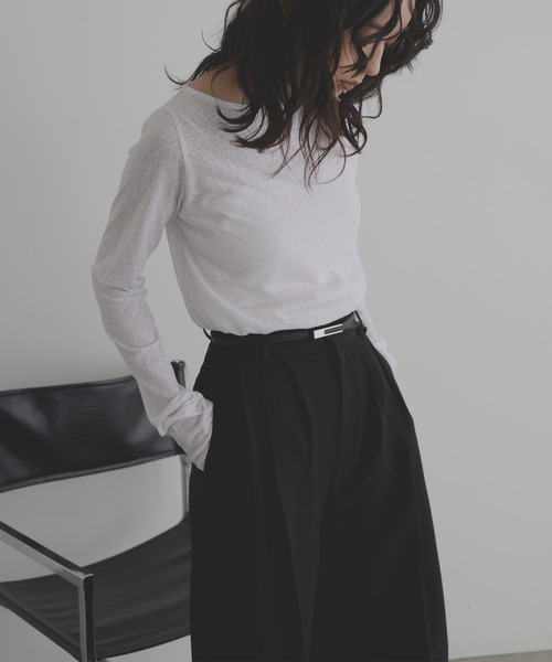 hellam（へラム）の「スクエアバックルベルト（ベルト・レディース・ブラウン/ブラック×ゴールド/ブラック×シルバー・FREE）」の22枚目の写真