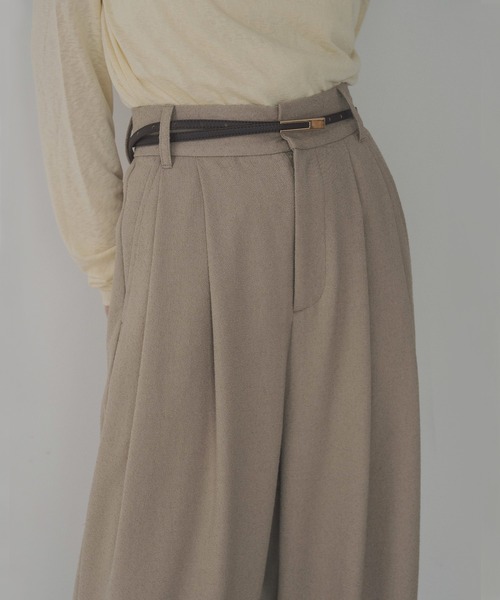 hellam（へラム）の「スクエアバックルベルト（ベルト・レディース・ブラウン/ブラック×ゴールド/ブラック×シルバー・FREE）」の14枚目の写真