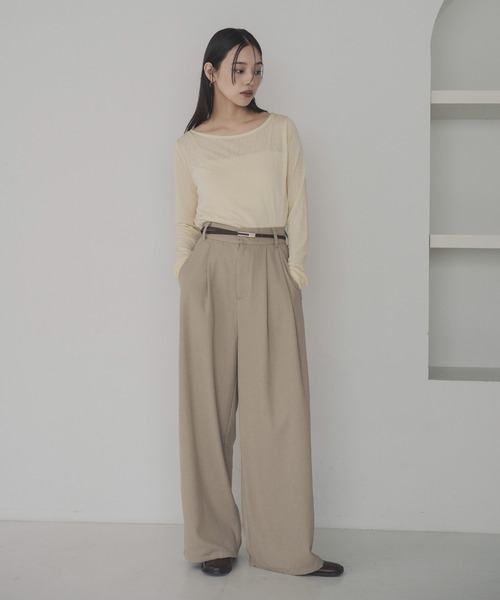 hellam（へラム）の「スクエアバックルベルト（ベルト・レディース・ブラウン/ブラック×ゴールド/ブラック×シルバー・FREE）」の13枚目の写真