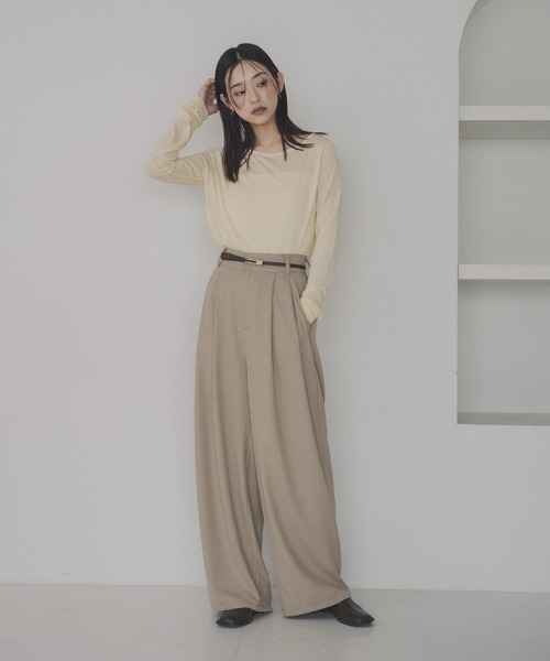 hellam（へラム）の「スクエアバックルベルト（ベルト・レディース・ブラウン/ブラック×ゴールド/ブラック×シルバー・FREE）」の10枚目の写真