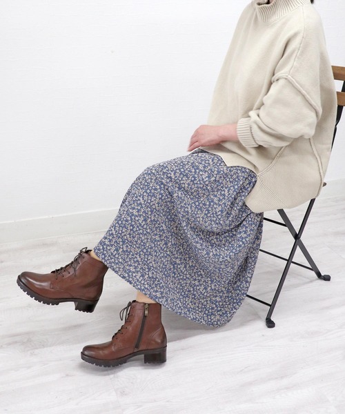 セール】レースアップブーツ/21535（ブーツ）｜MODE KAORI（モード