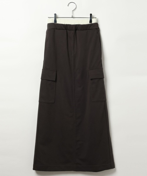 BAYFLOW（ベイフロー）の「Wウエストカーゴスカート（スカート・レディース・ボルドー/カーキ/ブラック・FREE）」の13枚目の写真