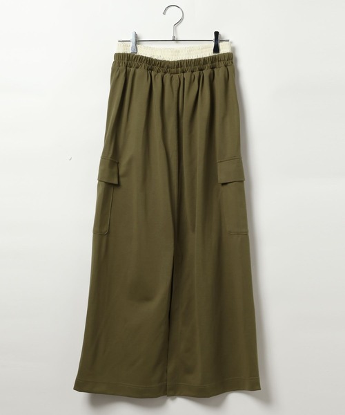 BAYFLOW（ベイフロー）の「Wウエストカーゴスカート（スカート・レディース・ボルドー/カーキ/ブラック・FREE）」の16枚目の写真