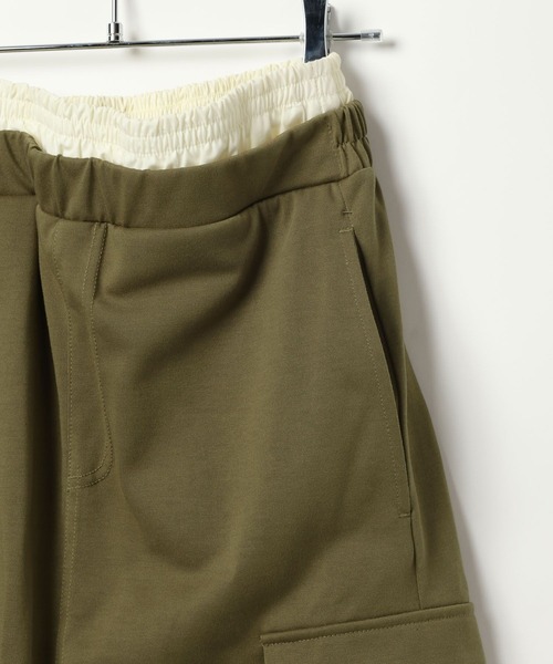 BAYFLOW（ベイフロー）の「Wウエストカーゴスカート（スカート・レディース・ボルドー/カーキ/ブラック・FREE）」の18枚目の写真