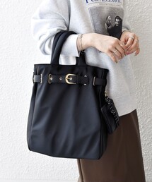 SHIPS any | SHIPS any: バックル ベルト デザイン A4 トート バッグ(トートバッグ)