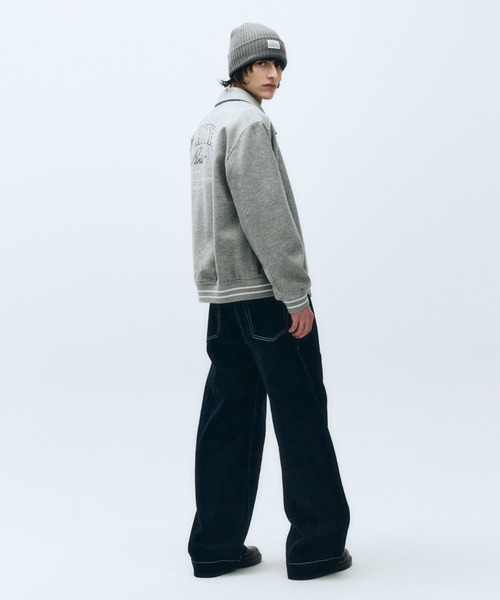 MARITHE + FRANCOIS GIRBAUD(マリテフランソワジルボー)の「PIPING VARSITY JACKET(その他アウター・レディース・ヘザーグレー/ブラック・SMALL/MEDIUM/LARGE/X-LARGE)」の16枚目の写真