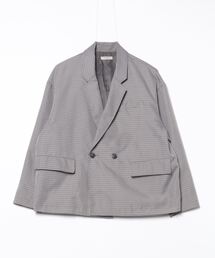 未使用タグ付き チェック柄ジャコット シャツ レディース トップス 半袖 ドット柄 柄 送料無料・再再販