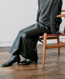 Demi-Luxe BEAMS（デミルクス ビームス）の「【ビームスの百名品】フェイクレザー セミタイトスカート（スカート・レディース）」