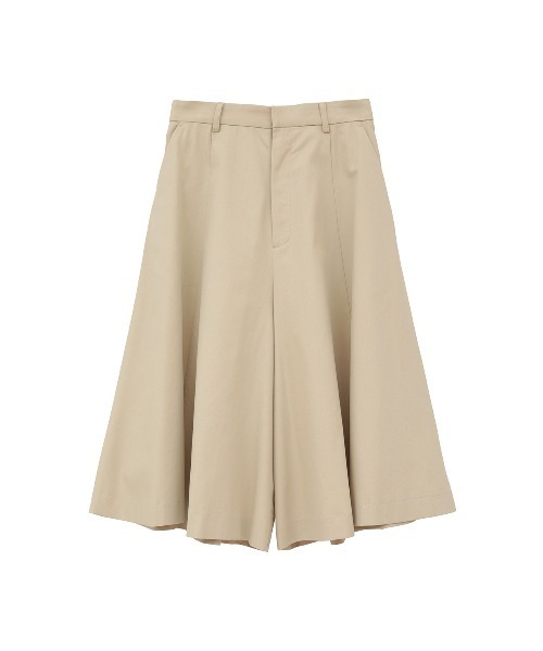 MANOF(マノフ)の「FLARED HALF PANTS(その他パンツ・レディース・ベージュ/ブラック・S/M)」の17枚目の写真