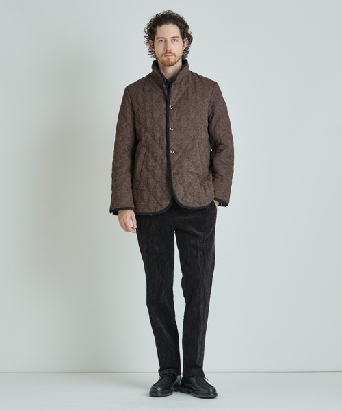 MEN'S BIGI(メンズビギ)の「シャーリングコーデュロイパンツ<ストレッチ>(その他パンツ・メンズ・ブラウン/ブラック・04/03/02/01)」の6枚目の写真
