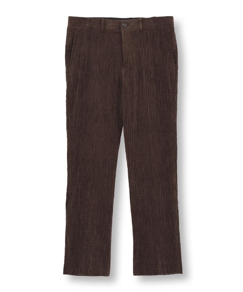 MEN'S BIGI(メンズビギ)の「シャーリングコーデュロイパンツ<ストレッチ>(その他パンツ・メンズ・ブラウン/ブラック・04/03/02/01)」の9枚目の写真