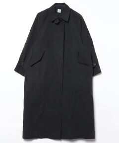 INSCRIRE/アンスクリア】Wool Gabardine Cape Coat/ウールギャバジン