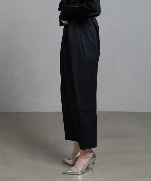 MARECHAL TERRE(マルシャルテル)の「【UV機能付き】タックギャザーパンツ(その他パンツ・レディース・ブラック/モカ/チャコールグレー/ネイビー/ライトベージュ・SMALL/LARGE/MEDIUM)」の6枚目の写真