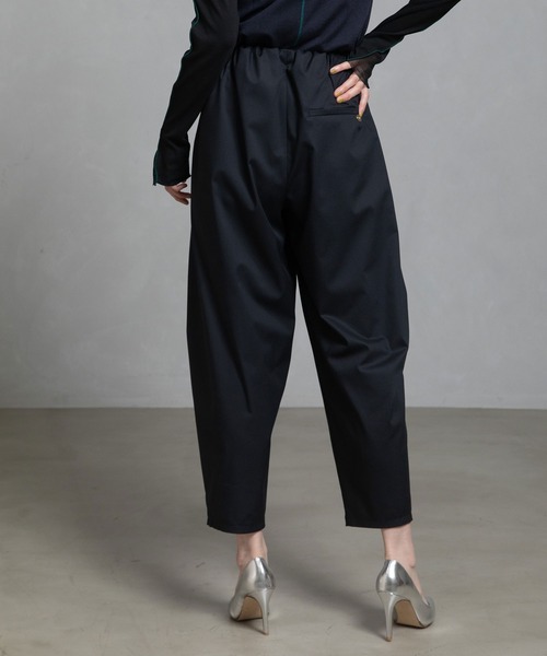 MARECHAL TERRE(マルシャルテル)の「【UV機能付き】タックギャザーパンツ(その他パンツ・レディース・ブラック/モカ/チャコールグレー/ネイビー/ライトベージュ・SMALL/LARGE/MEDIUM)」の7枚目の写真