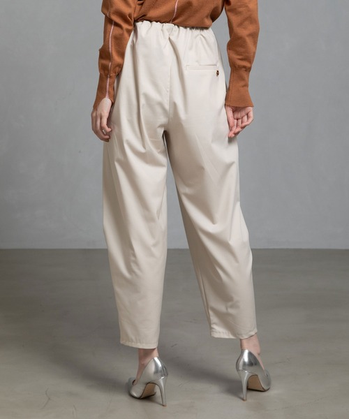 MARECHAL TERRE(マルシャルテル)の「【UV機能付き】タックギャザーパンツ(その他パンツ・レディース・ブラック/モカ/チャコールグレー/ネイビー/ライトベージュ・SMALL/LARGE/MEDIUM)」の11枚目の写真