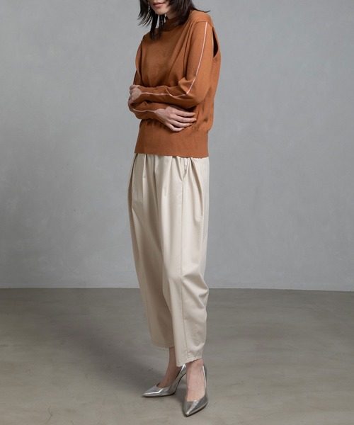 セール】【UV機能付き】タックギャザーパンツ（その他パンツ