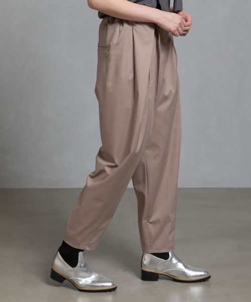 MARECHAL TERRE(マルシャルテル)の「【UV機能付き】タックギャザーパンツ(その他パンツ・レディース・ブラック/モカ/チャコールグレー/ネイビー/ライトベージュ・SMALL/LARGE/MEDIUM)」の19枚目の写真