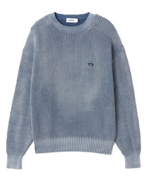 atmos | atmos Small Logo Patch Knit Sweater / アトモス スモール ロゴ パッチ ニット セーター(ニット/セーター)