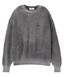 atmos Small Logo Patch Knit Sweater / アトモス スモール ロゴ パッチ ニット セーター