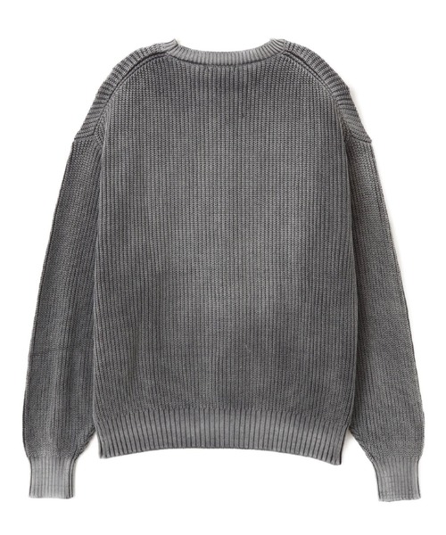 atmos(アトモス)の「atmos Small Logo Patch Knit Sweater / アトモス スモール ロゴ パッチ ニット セーター(ニット/セーター・メンズ・ブラック/ブルー/ブラウン・M/XL/L)」の7枚目の写真