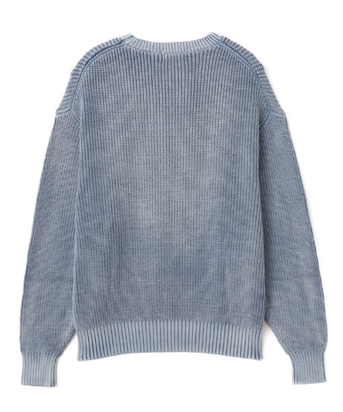 atmos(アトモス)の「atmos Small Logo Patch Knit Sweater / アトモス スモール ロゴ パッチ ニット セーター(ニット/セーター・メンズ・ブラック/ブルー/ブラウン・M/XL/L)」の11枚目の写真